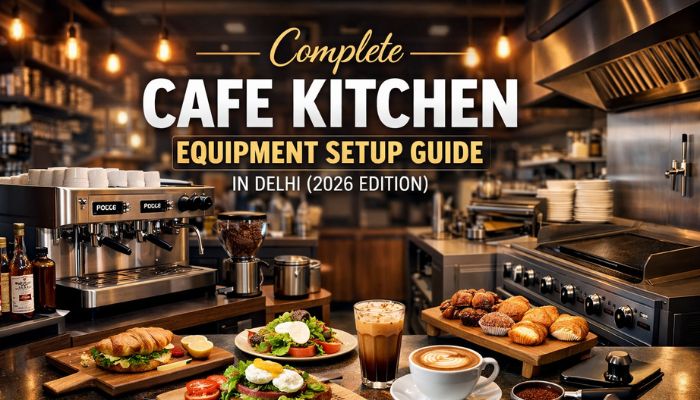 Cafe Kitchen Equipment Setup Guide