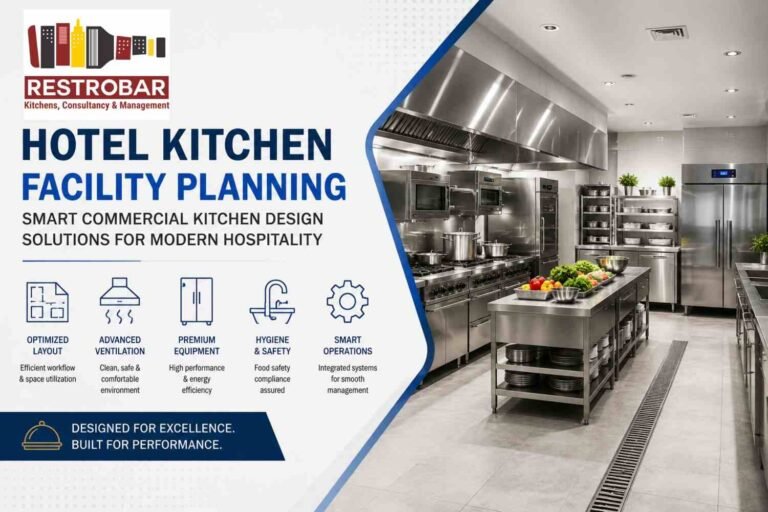 Hotel Kitchen Facility Planning Smart Commercial Kitchen Design Solutions for Modern Hospitality