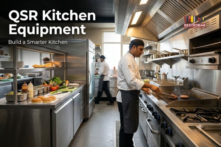 How to Choose the Right QSR Kitchen Equipment for Better Restaurant Efficiency