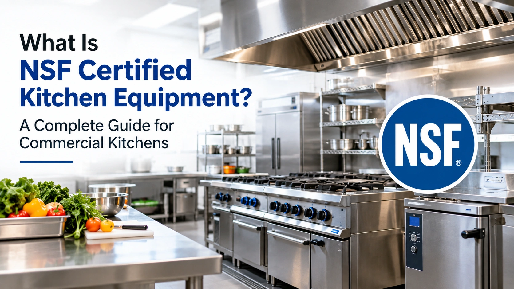 NSF Certified Kitchen Equipment