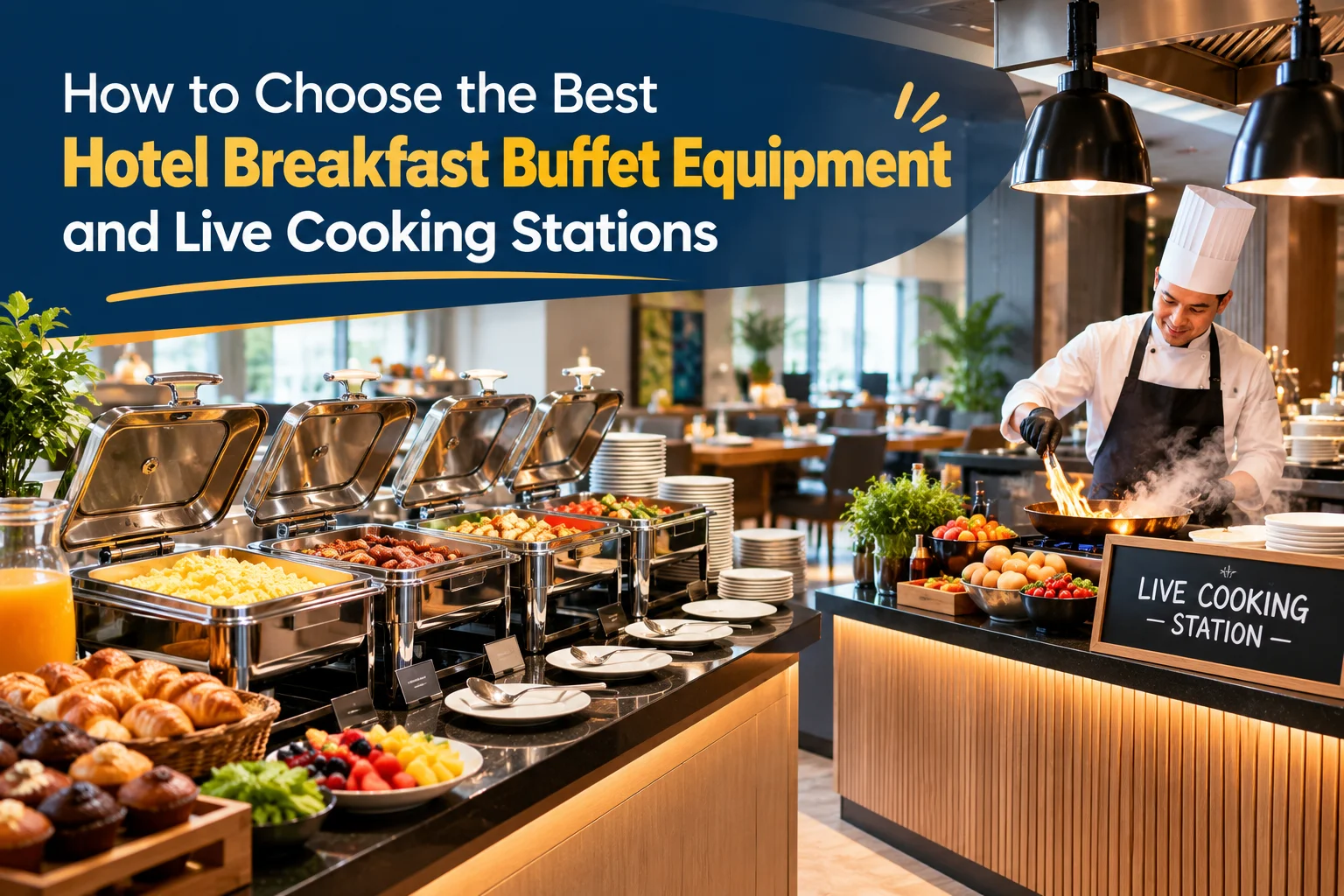 Hotel Breakfast Buffet Equipment